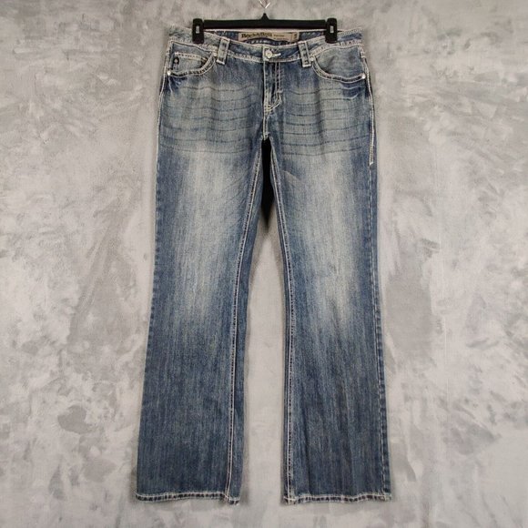 Rock & Roll Cowboy Jeans Rock Roll Cowboy Jeans Men 35 Blue Pistol